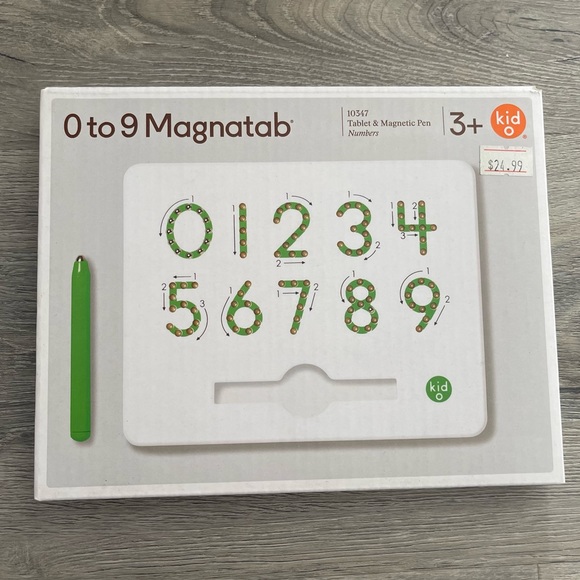 Kid O 0-9 Numbers Magnatab - Picture 3 of 4